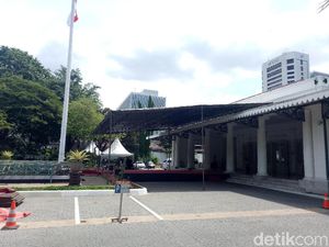 Rayakan Persija Juara, Dua Panggung Dipasang di Balai Kota