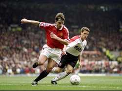 Michael Owen - 2 Sepatu Emas Premier League (1997–98, 1998–99). Foto: Allsport