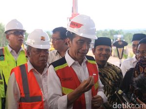 Cerita Jokowi Banyak yang Sangsi saat Awal Bangun Jalan Tol