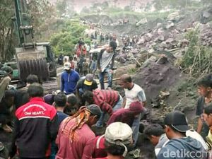 Penambang Kerikil Tewas Tertimbun Longsor di Klaten