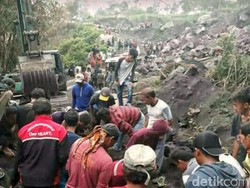 Penambang Kerikil Tewas Tertimbun Longsor di Klaten
