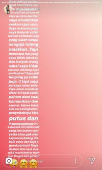Klarifikasi Dita Soedarjo tentang asmaranya dengan Denny Sumargo