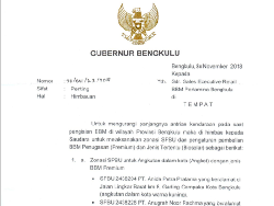 Soal Pembatasan dan Zonasi BBM, Pertamina Ikut Aturan di Bengkulu