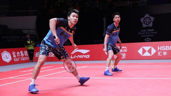 Marcus Fernaldi Gideon/Kevin Sanjaya Sukamuljo. (Foto: dok. Humas PBSI)