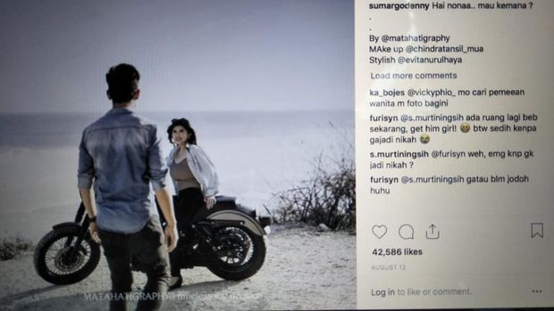 Gagal Menikahi Dita, Begini Aksi Denny Sumargo di Motor Macho