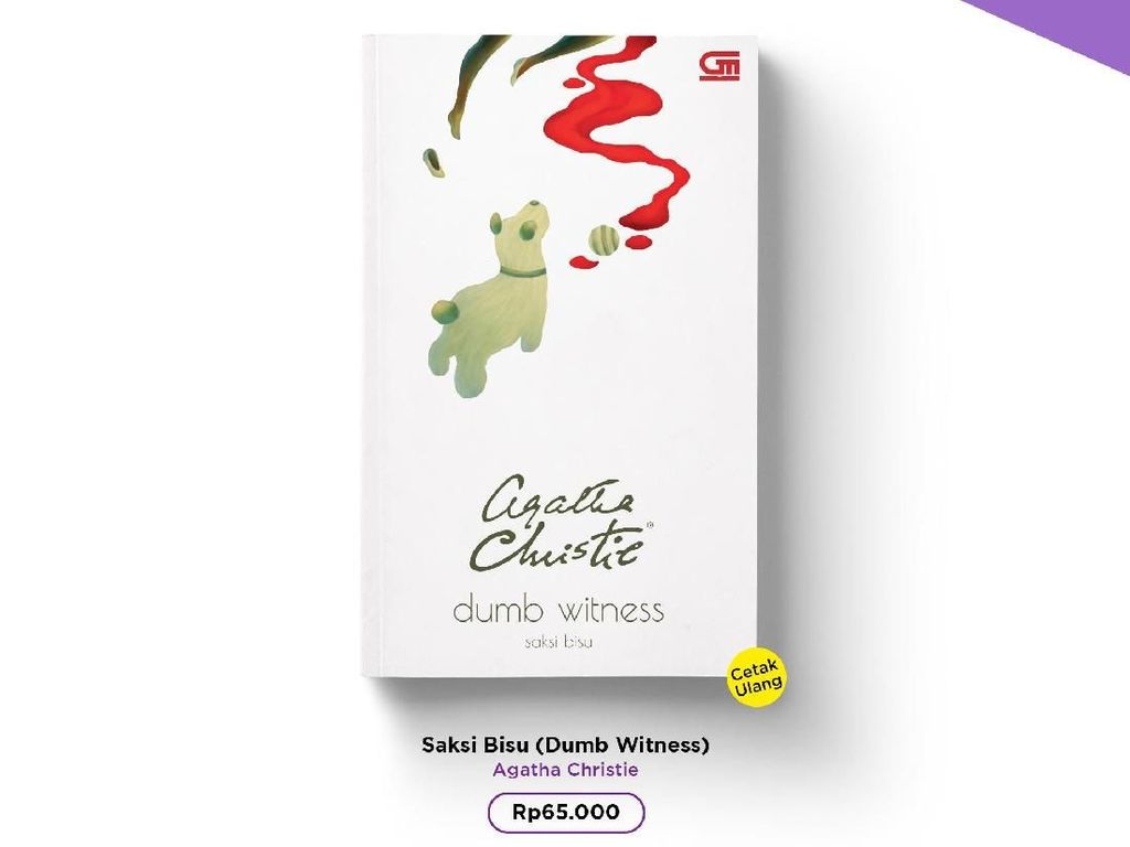 Novel Dumb Witness Agatha Christie Terbit di Indonesia Novel Dumb Witness Agatha Christie Terbit di Indonesia