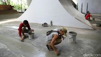 Keren! Kini Flyover Slipi Dilengkapi Skatepark