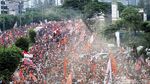 Persija Jakarta Berpesta di Jalan Ibukota