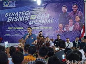 Sandi ke Milenial: Beri Pengaruh Positif pada Kondisi Tak Baik Ini