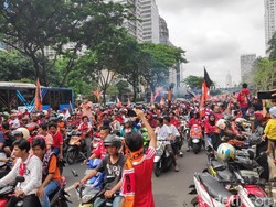 Pawai Persija Juara, Polisi Imbau Jakmania Tak Naik ke Kap Mobil