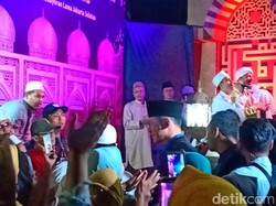 AHY Hadiri Peringatan Maulid Nabi di Kebayoran Lama