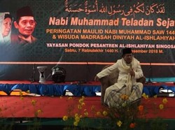 Kiai  Buchori Amin Meninggal Saat Sedang Berceramah di Malang