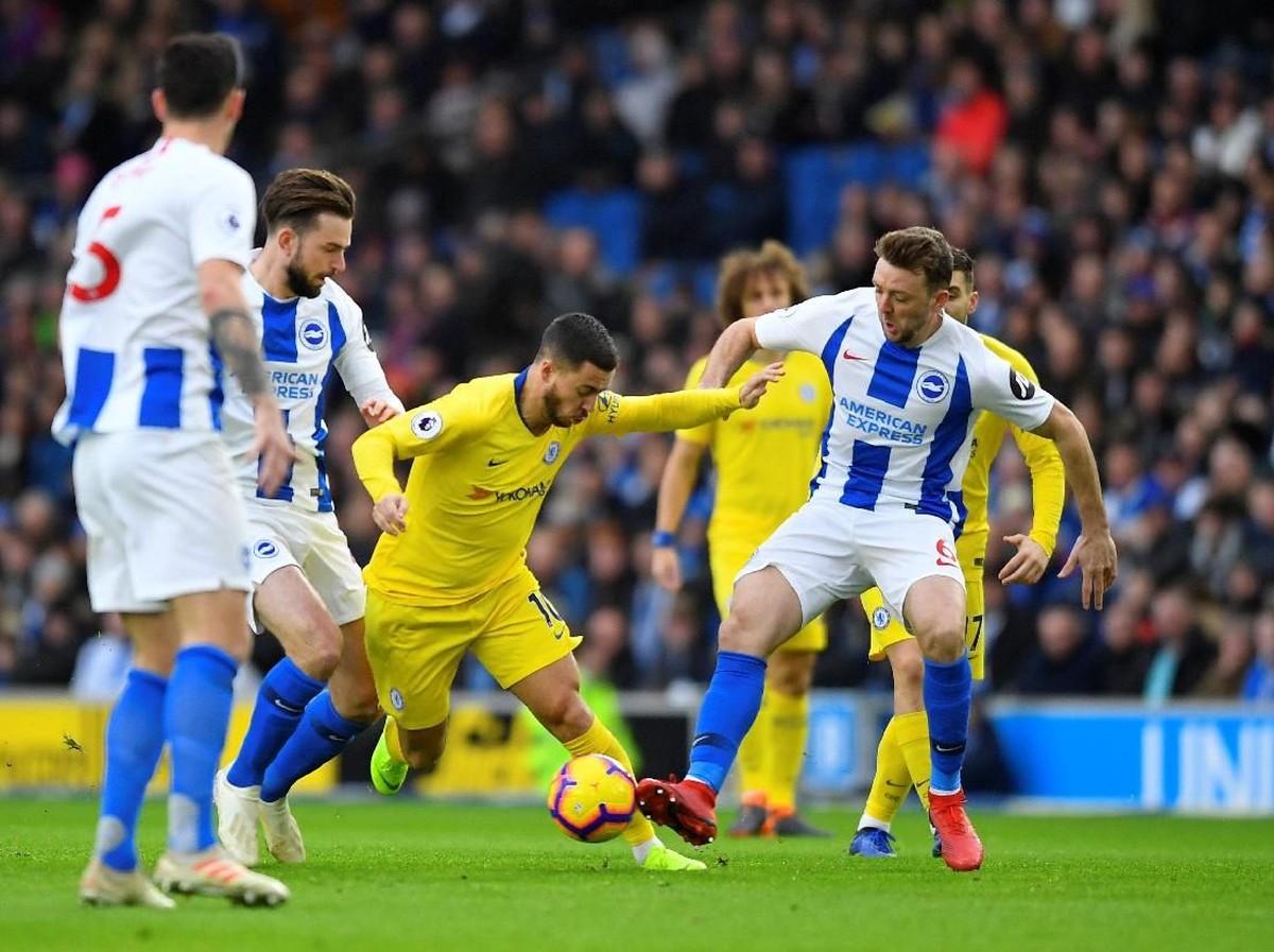 Pemain Chelsea, Eden Hazard. (Foto: Toby Melville/Reuters)