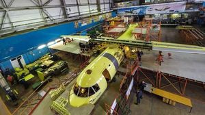 Megahnya Pabrik Perakitan Pesawat Antonov An-12BP
