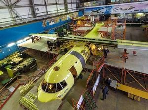 Megahnya Pabrik Perakitan Pesawat Antonov An-12BP