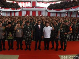 Jokowi Temui 3 Ribu Babinsa Seluruh Sumatera di Jambi