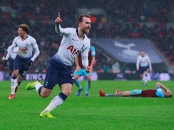 Hasil Liga Inggris: Gol Eriksen di Injury Time Menangkan Tottenham