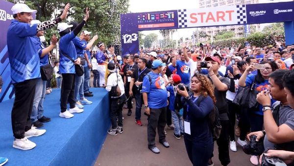 Kemeriahan di Puncak Acara HUT BRI ke-123