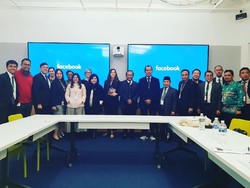 Komisi I DPR Kunjungi Kantor Facebook Bahas Hoax-Ujaran Kebencian