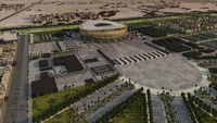 Lusail Stadium rencananya akan digunakan untuk pembukaan Piala Dunia 2022 dan laga finalnya. (Foto: 2022 Supreme Committee for the Delivery & Legacy for the FIFA World Cup Event via Getty Images)