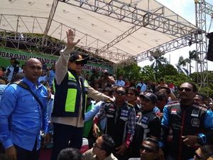 Prabowo-Titiek Dilantik Jadi Dewan Pembina Ojol Forgab 02