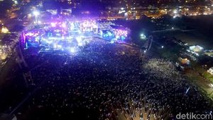 Begini Kemeriahan HUT Transmedia dari Pantauan Udara