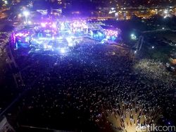 Begini Kemeriahan HUT Transmedia dari Pantauan Udara