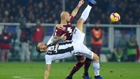 Juventus menciptakan 12 percobaan yang empat di antaranya mengarah ke gawang. Sedangkan El Toro memberikan perlawanan cukup ketat dengan membuat 10 percobaan yang tiga di antaranya on target. Foto: Reuters