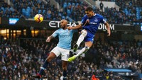 Everton sekali menyela gol. Dominic Calvert-Lewin yang mencatatkan namanya di papan skor. (Foto: Andrew Yates/Reuters)