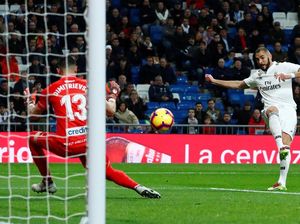 Hasil Liga Spanyol: Benzema Bawa Madrid Menang Tipis atas Rayo