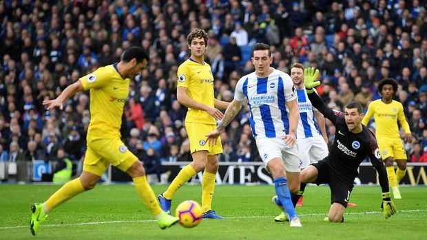 Hasil Brighton Vs Chelsea: The Blues Susah Payah Menang 2-1