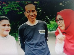 Lihat Jokowi-Iriana Romantis dan Pelukan, Ria Ricis Nangis