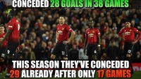 MU sudah kebobolan 29 kali dari 17 laga Premier League musim ini. (Foto: Instagram)