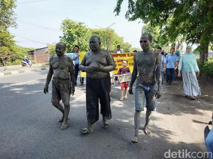 Tagih Janji Jokowi, Warga Korban Terdampak Mandi Lumpur Sidoarjo