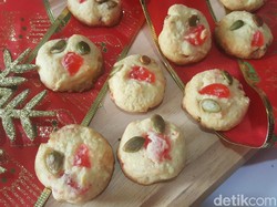Resep Kue : Cherry and  Pumpkin Seed Cookies