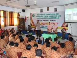 Kenakalan Remaja di Nganjuk Meningkat 50%, Polisi Blusukan ke Sekolah