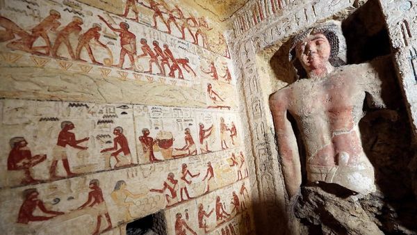 Penampakan Makam Kuno di Mesir yang Berusia 4.400 Tahun