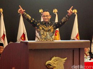 Laporan soal Salam 2 Jari Anies Dilimpahkan ke Bawaslu Jabar Laporan soal Salam 2 Jari Anies Dilimpahkan ke Bawaslu Jabar