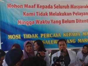 Para Dokter Mogok Kerja Tuntut Transparansi RSUD di Sulsel