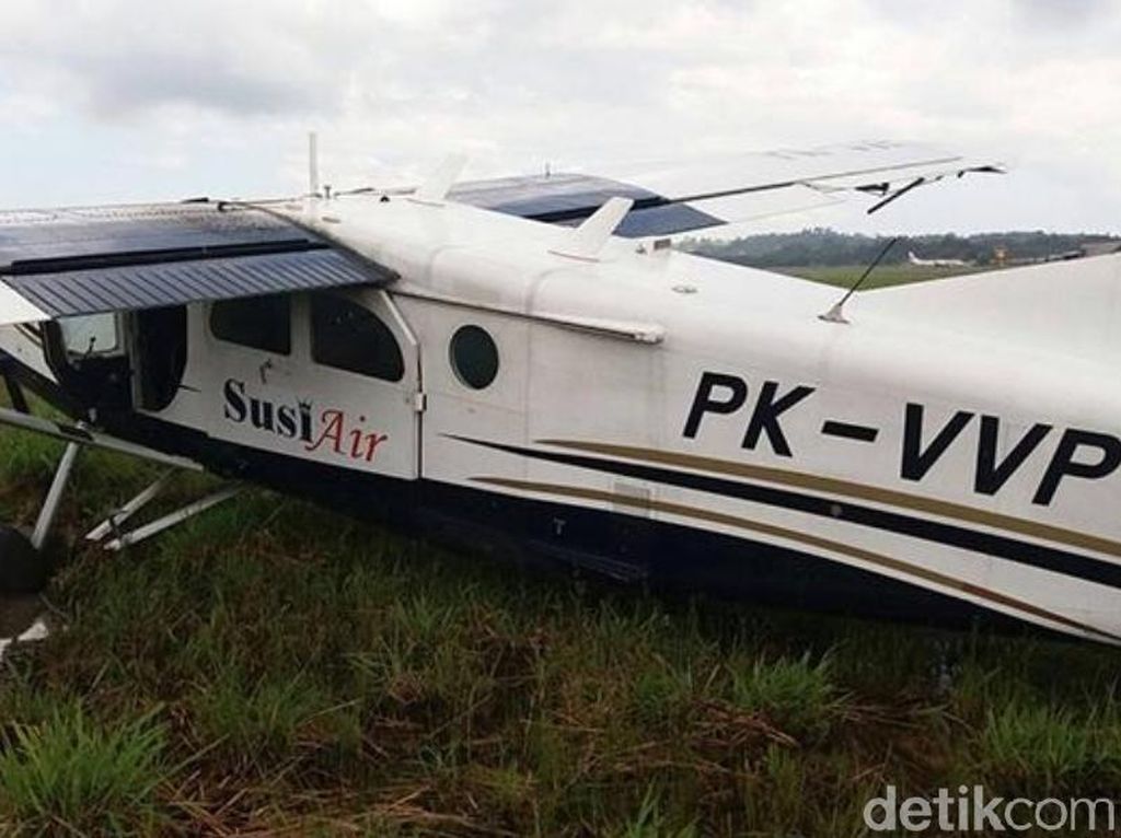 KNKT Selidiki Penyebab Susi Air Tergelincir di Kaltara KNKT Selidiki Penyebab Susi Air Tergelincir di Kaltara