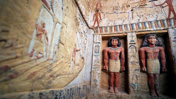 Potret Makam Imam Besar Mesir yang Tak Tersentuh 4.400 Tahun