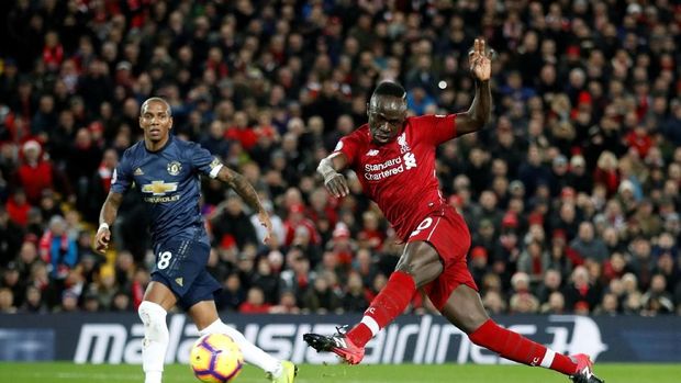 Shaqiri Dua Gol, Liverpool Hempaskan MU 3-1