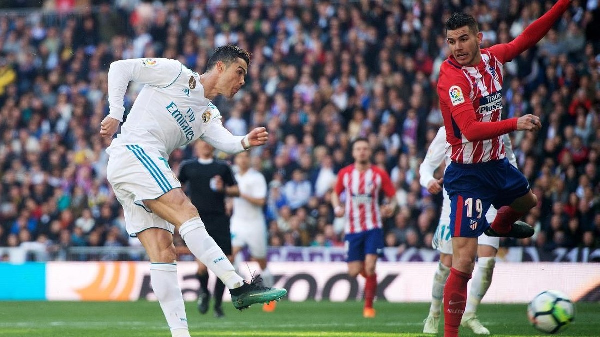 Cristiano Ronaldo kerap jadi mimpi buruk Atletico Madrid (Foto: Denis Doyle/Getty Images)