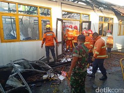 Depo Arsip Dinas Perpustakaan Kota Yogya Terbakar