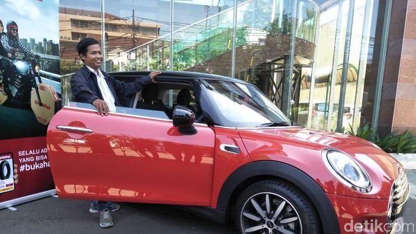 Driver Ojol Dapat Mini Cooper Rp 12.000