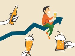 Cukai Naik, Saham Pabrik Bir Masih Sepi Transaksi