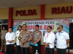 Polisi Kejar Dalang Perusakan Baliho SBY-Demokrat di Pekanbaru