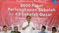 Bantuan Sekolah untuk Anak-anak Korban Gempa dan Tsunami Palu