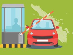 Peta Jalur Mudik Tol Trans Sumatera