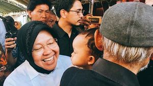 So Sweet! Kedekatan Tri Rismaharini dengan Anak-anak